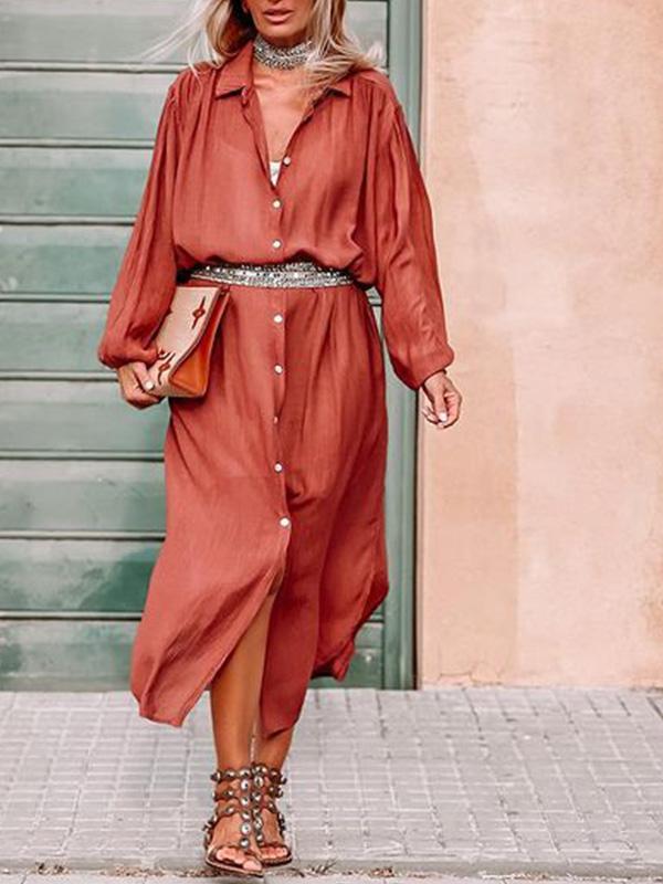 Casual Shirt Dress