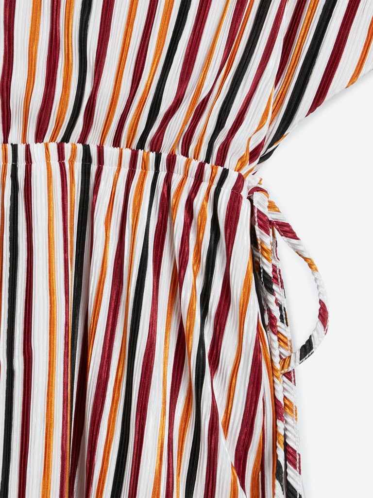 LOV Multicolour Striped Starry Dress LOV Multicolour Striped Starry Dress
