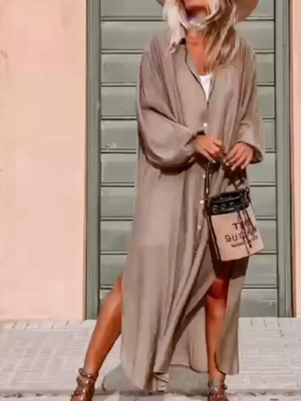 Casual Shirt Dress