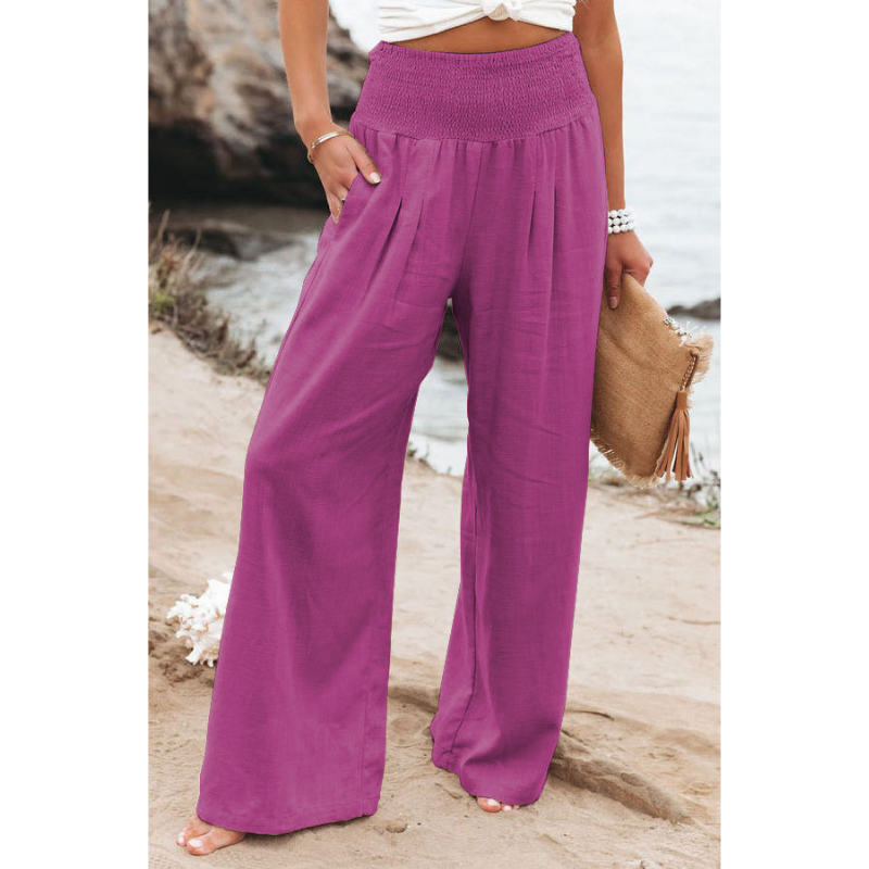 Casual Wide Legged Slacks Women Casual Wide Legged Slacks Women