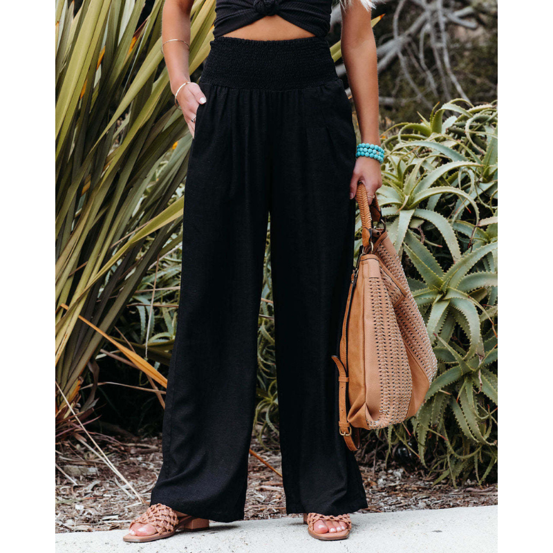Casual Wide Legged Slacks Women Casual Wide Legged Slacks Women
