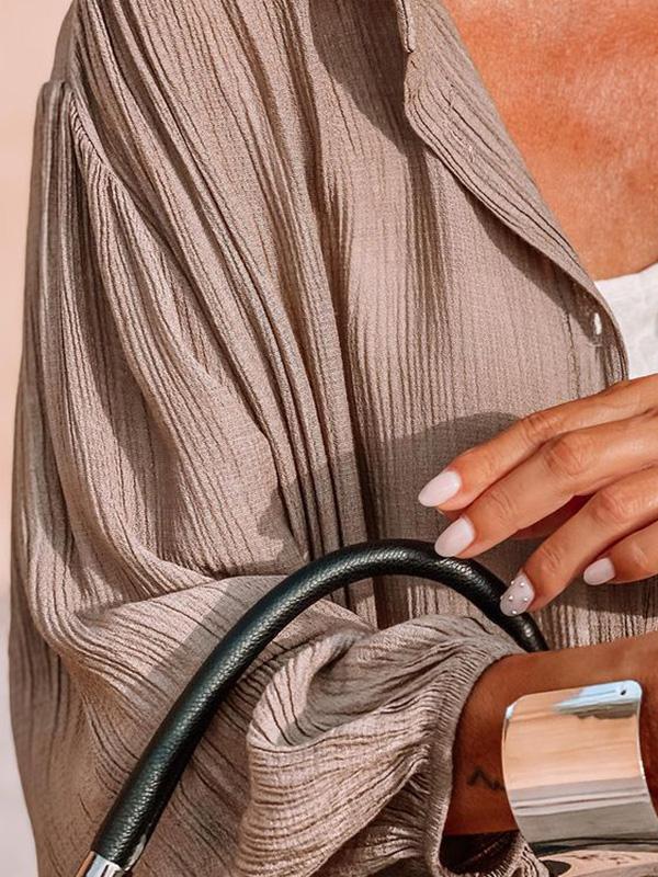 Casual Shirt Dress