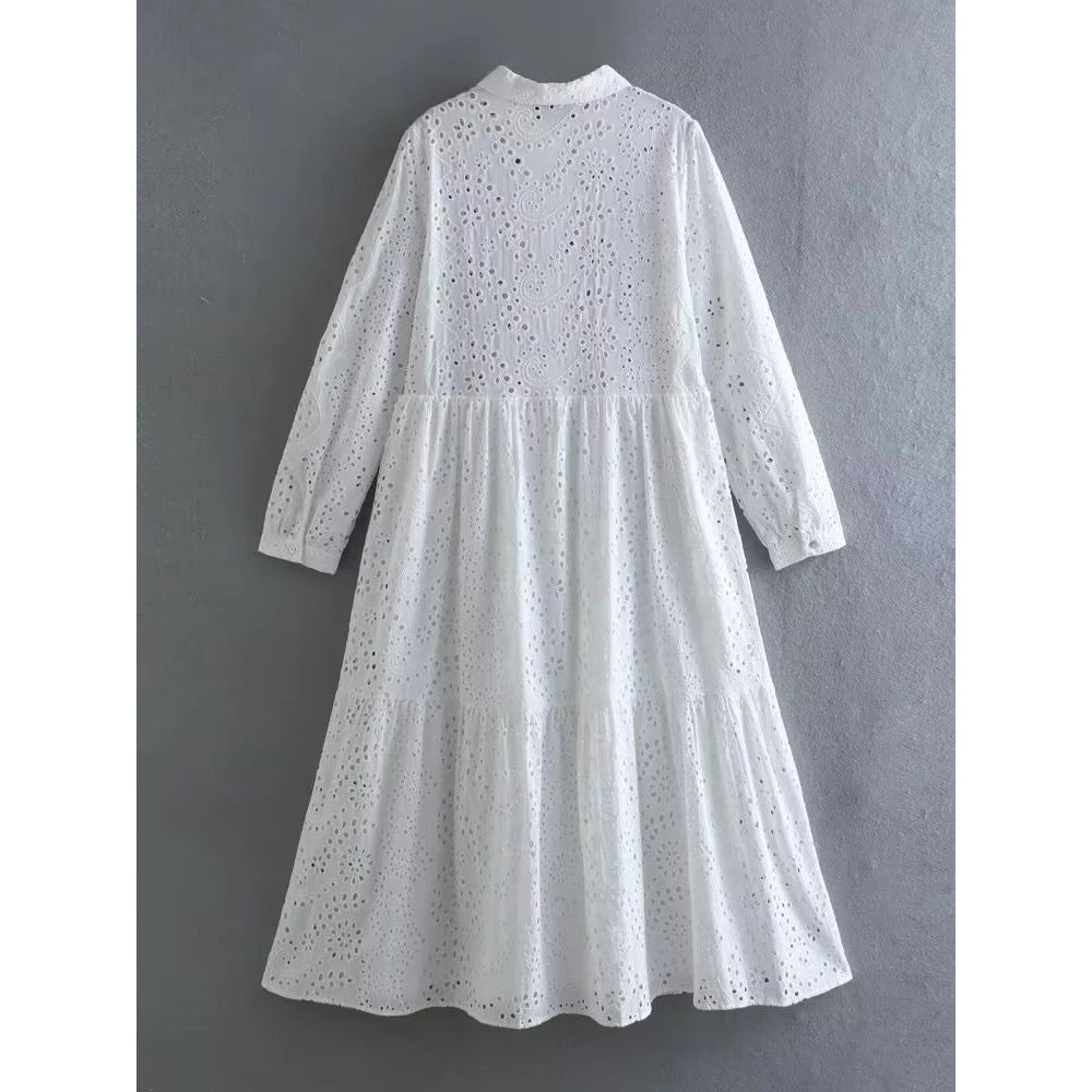 Katherine Eyelet Dress