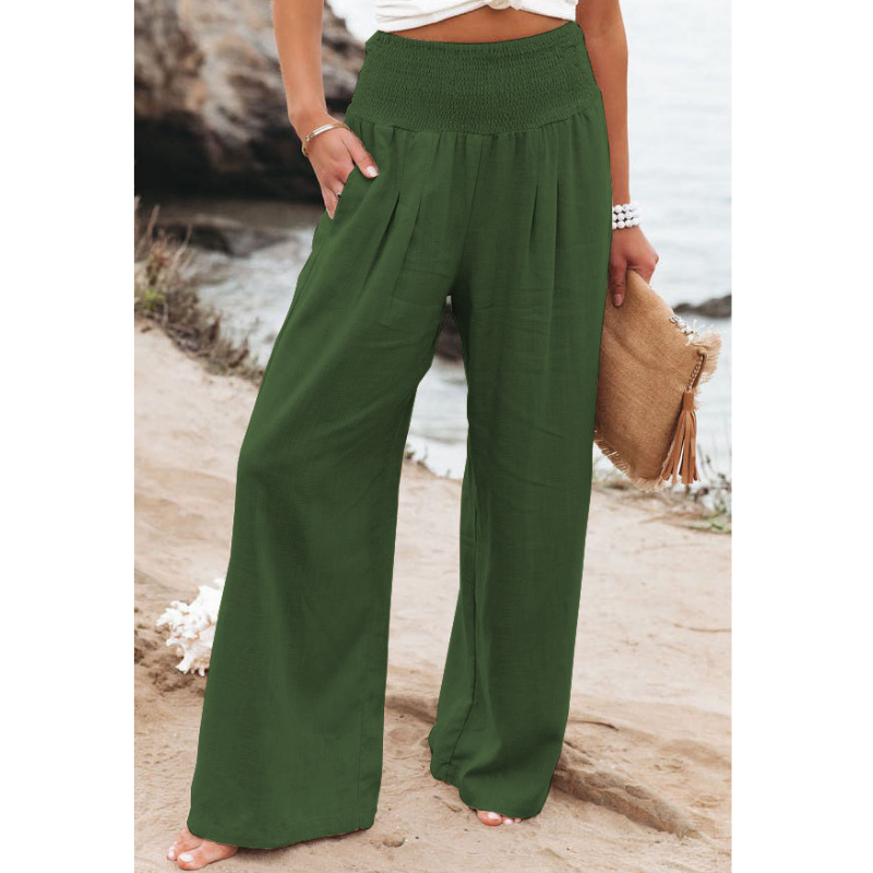 Casual Wide Legged Slacks Women Casual Wide Legged Slacks Women